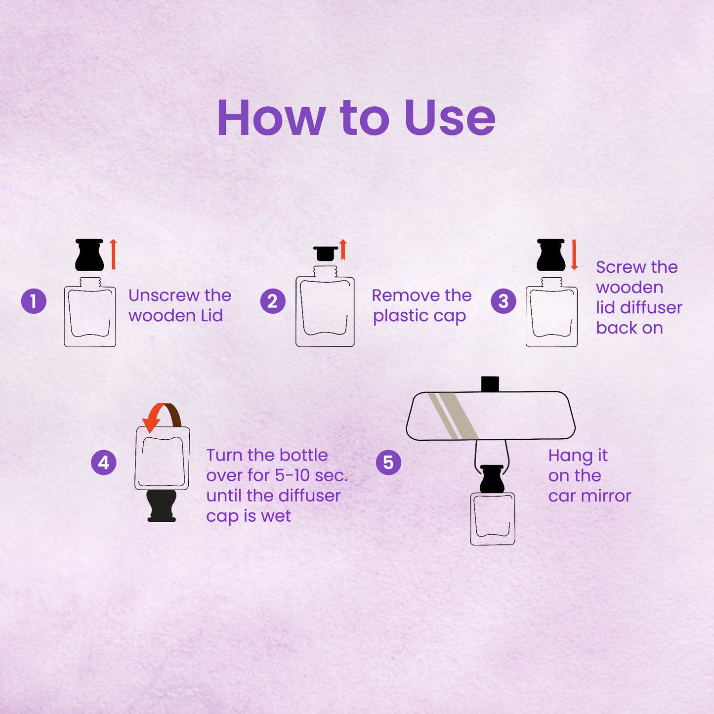 Autofy AIRHAVEN Car Perfume for Dashboard Hanging Perfume Diffuser