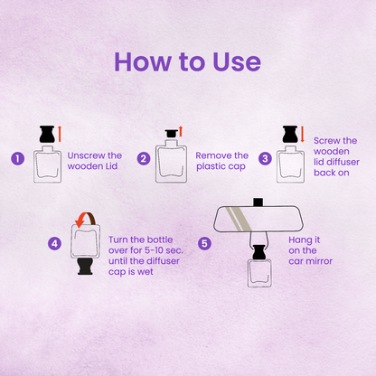 Autofy AIRHAVEN Car Perfume for Dashboard Hanging Perfume Diffuser