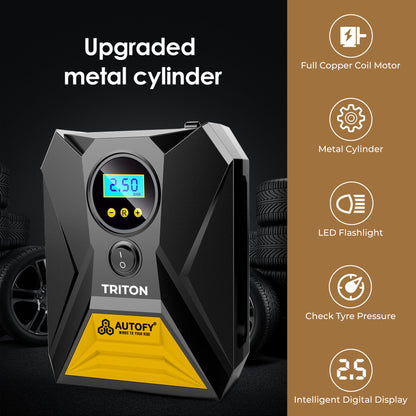 Autofy TRITON Tyre Inflator with AUTO Cut 150PSi