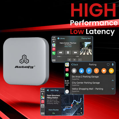 Autofy K713B 4GB RAM 64GB Storage with PlayStore *Download Unlimited Apps* Video Box Wireless Carplay Adapter