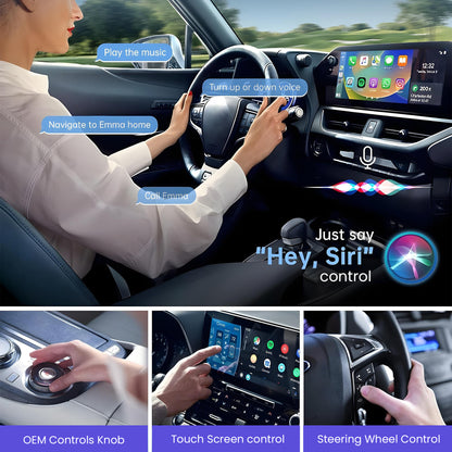 Autofy K1 Wireless Carplay Adapter & Android Auto with USB Type A & Type C Ports