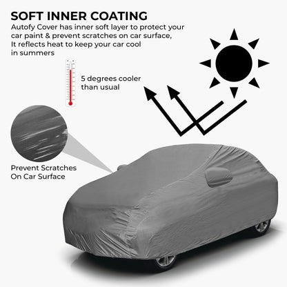 Autofy ECONO Car Body Cover for Mahindra XUV300 [Year 2019 Onwards]