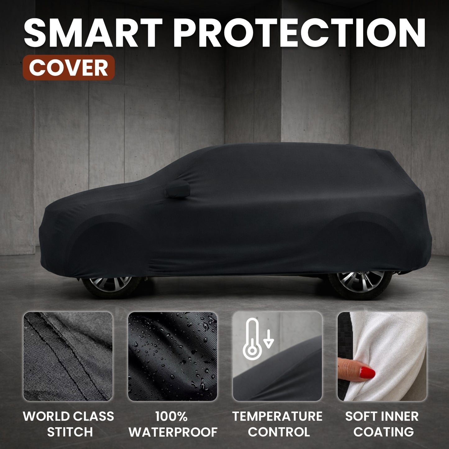 Autofy Car Cover Waterproof GLORY for Tata Nexon  [Year 2019 Onwards]