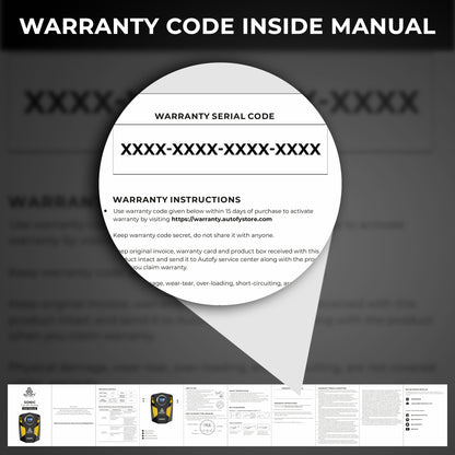 Autofy Sonic AUTO Cut Digital Car Tyre Inflator 150PSi