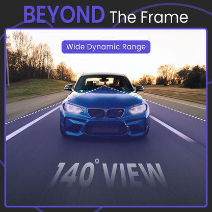 Autofy V81 Car Dash Camera 4K Ultra HD (8MP) Front 2K QHD (4MP) Rear Dash Camera