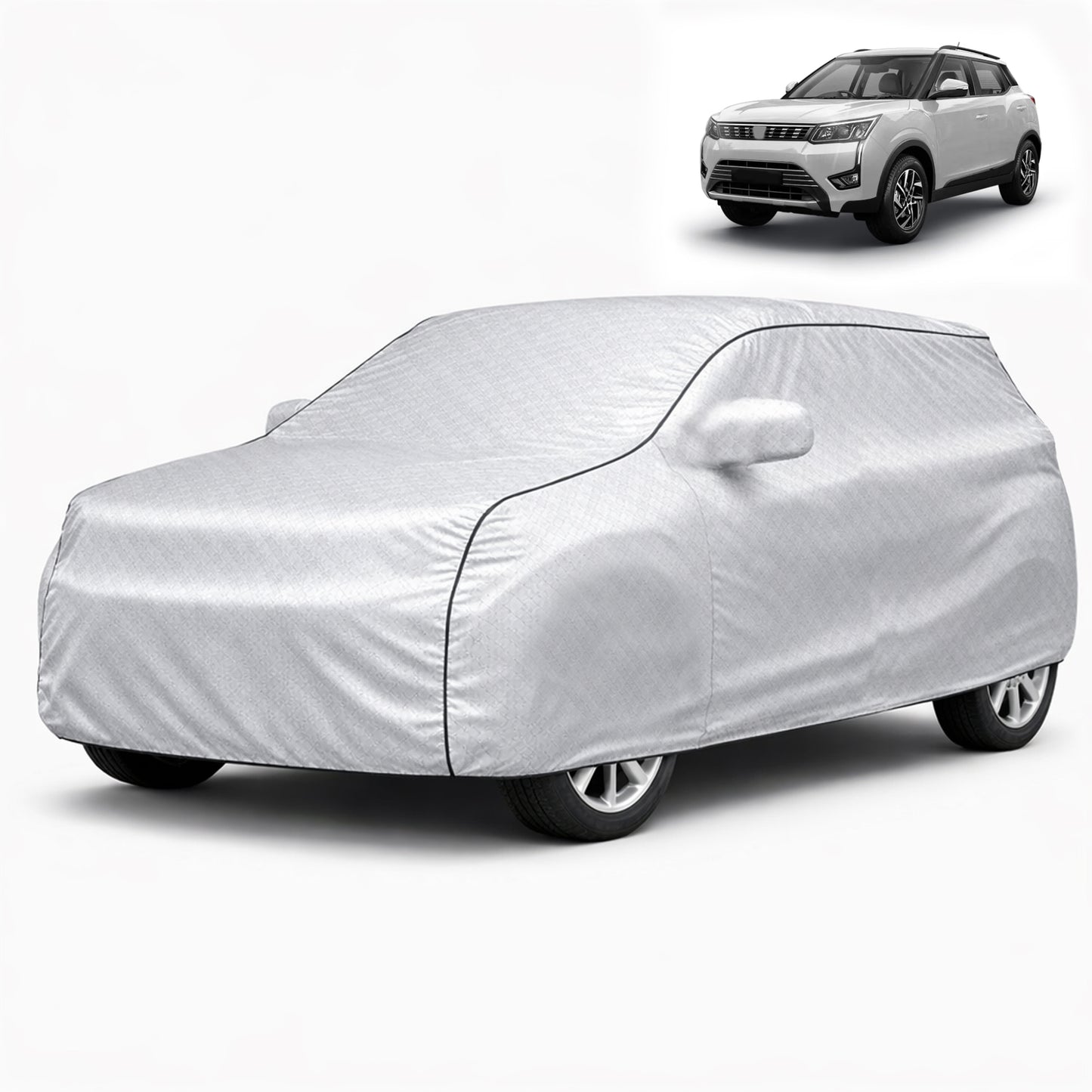 Autofy  SilverTech Car Coverfor Mahindra XUV300 [Year 2019 Onwards]