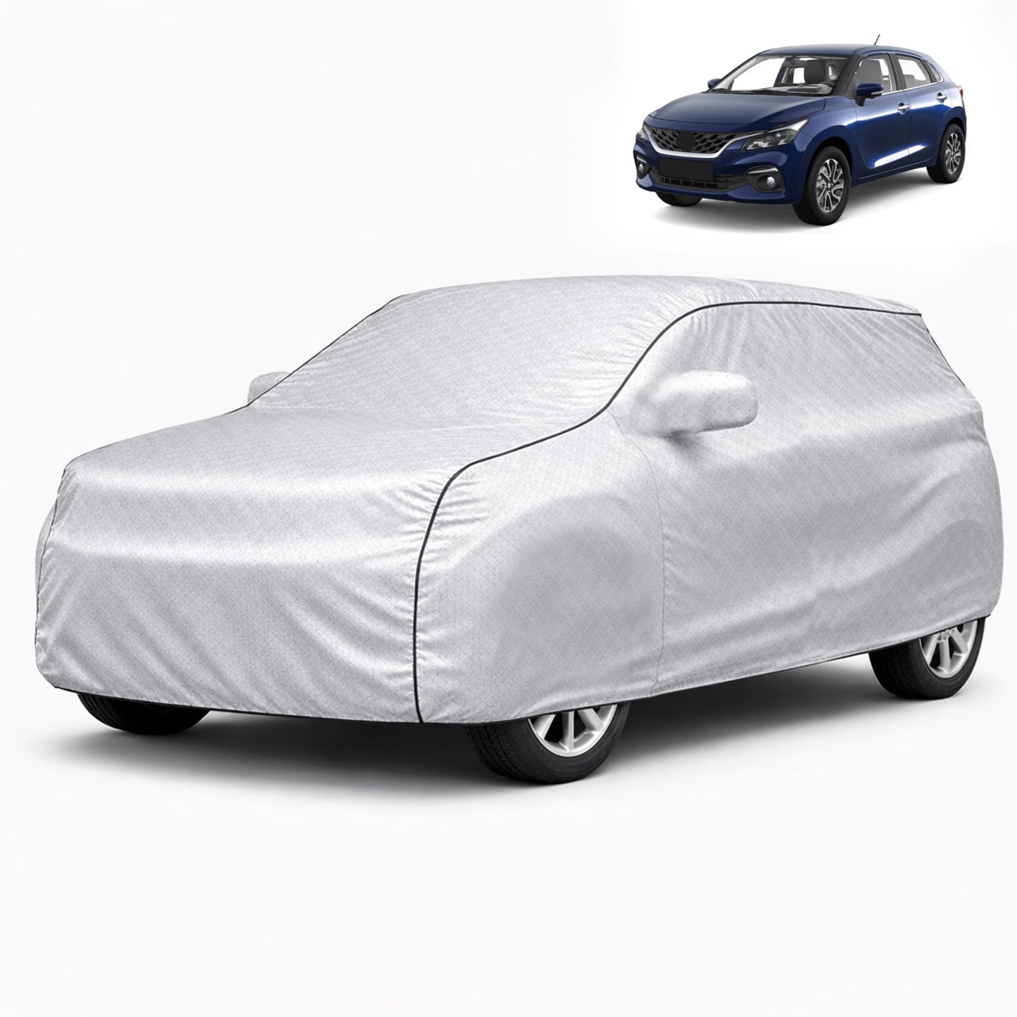 Autofy  SilverTech Car Coverfor Maruti Baleno [Year 2015 Onwards]