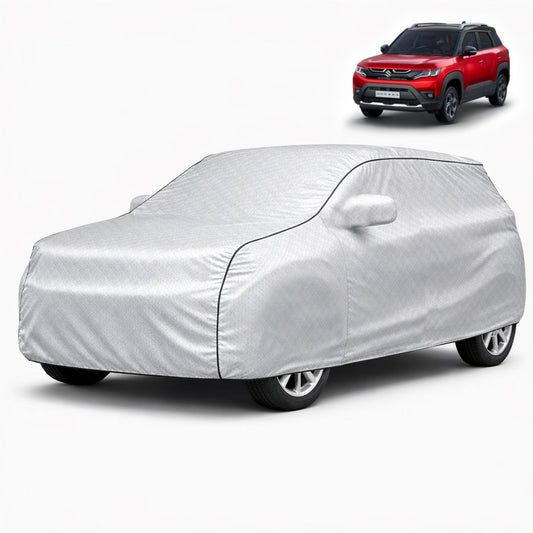 Autofy  SilverTech Car Coverfor Maruti Vitara Brezza [Year 2015 Onwards]