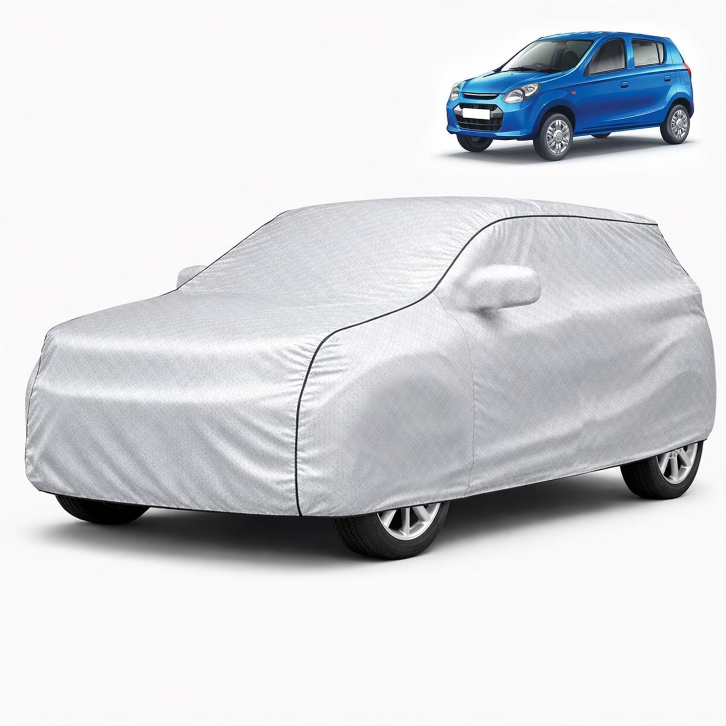 Autofy  SilverTech Car Coverfor Maruti Alto K10 / Alto 800 [Year 2018 Onwards]