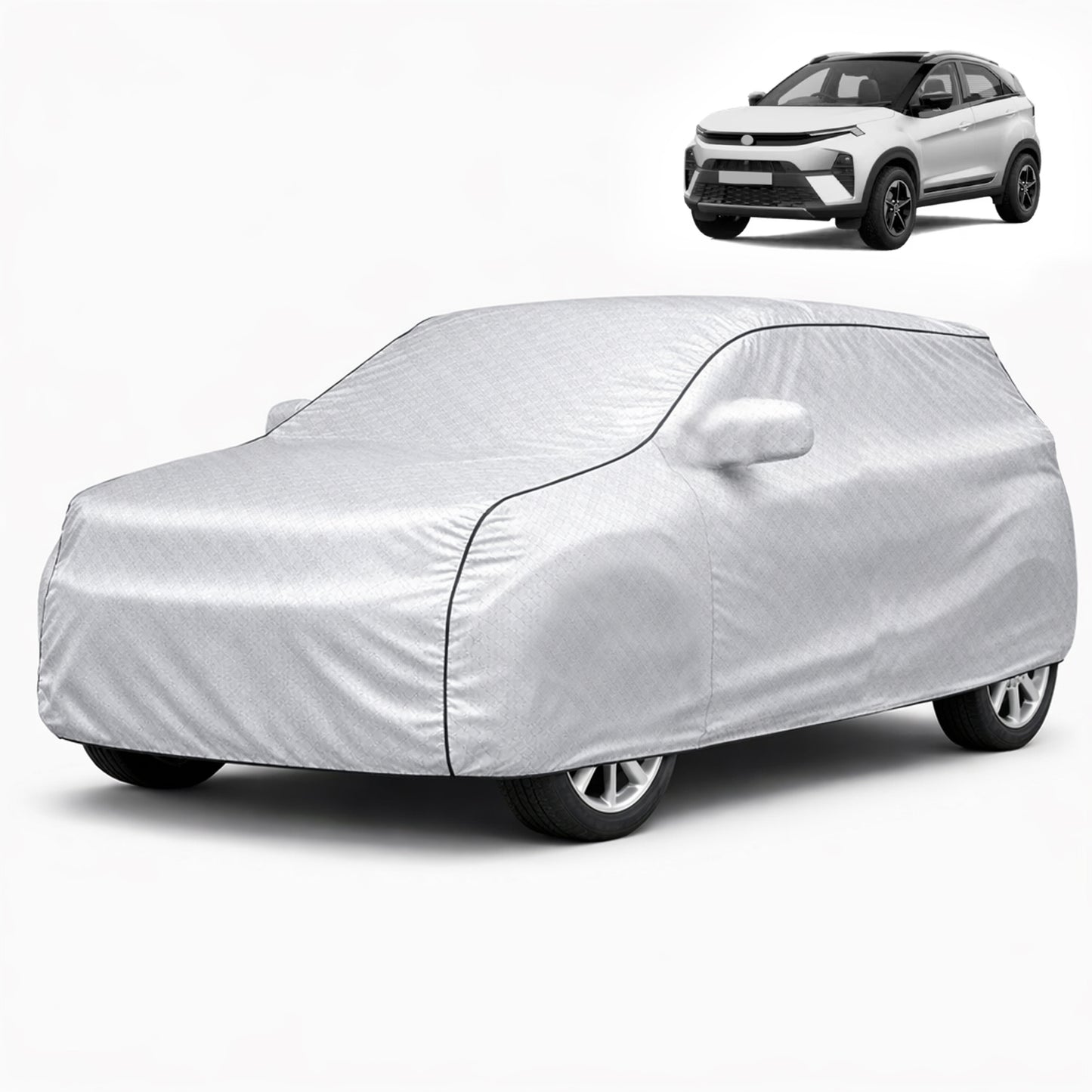 Autofy  SilverTech Car Coverfor Tata Nexon  [Year 2019 Onwards]