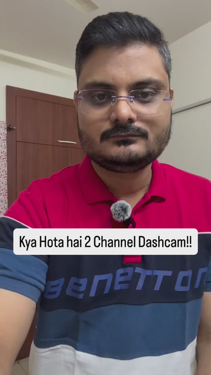 Autofy V81 Car Dash Camera 4K Ultra HD (8MP) Front 2K QHD (4MP) Rear Dash Camera