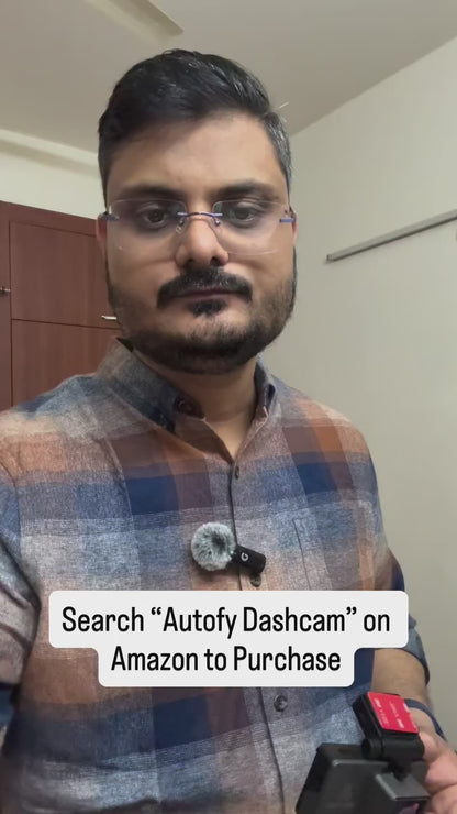 Autofy V50 Car Dash Camera 4K Ultra HD (8MP) Front 2K QHD (4MP) Rear STARVIS 2 IMX415 Sensor & Built-in GPS