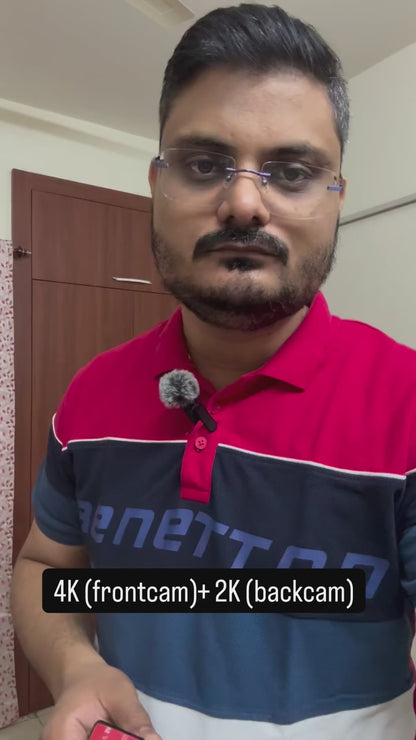 Autofy V81 Car Dash Camera 4K Ultra HD (8MP) Front 2K QHD (4MP) Rear Dash Camera