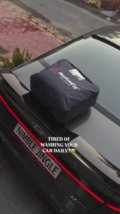 Autofy RINO Car Cover & Car Perfume for Skoda Slavia [Year 2022 Onwards]