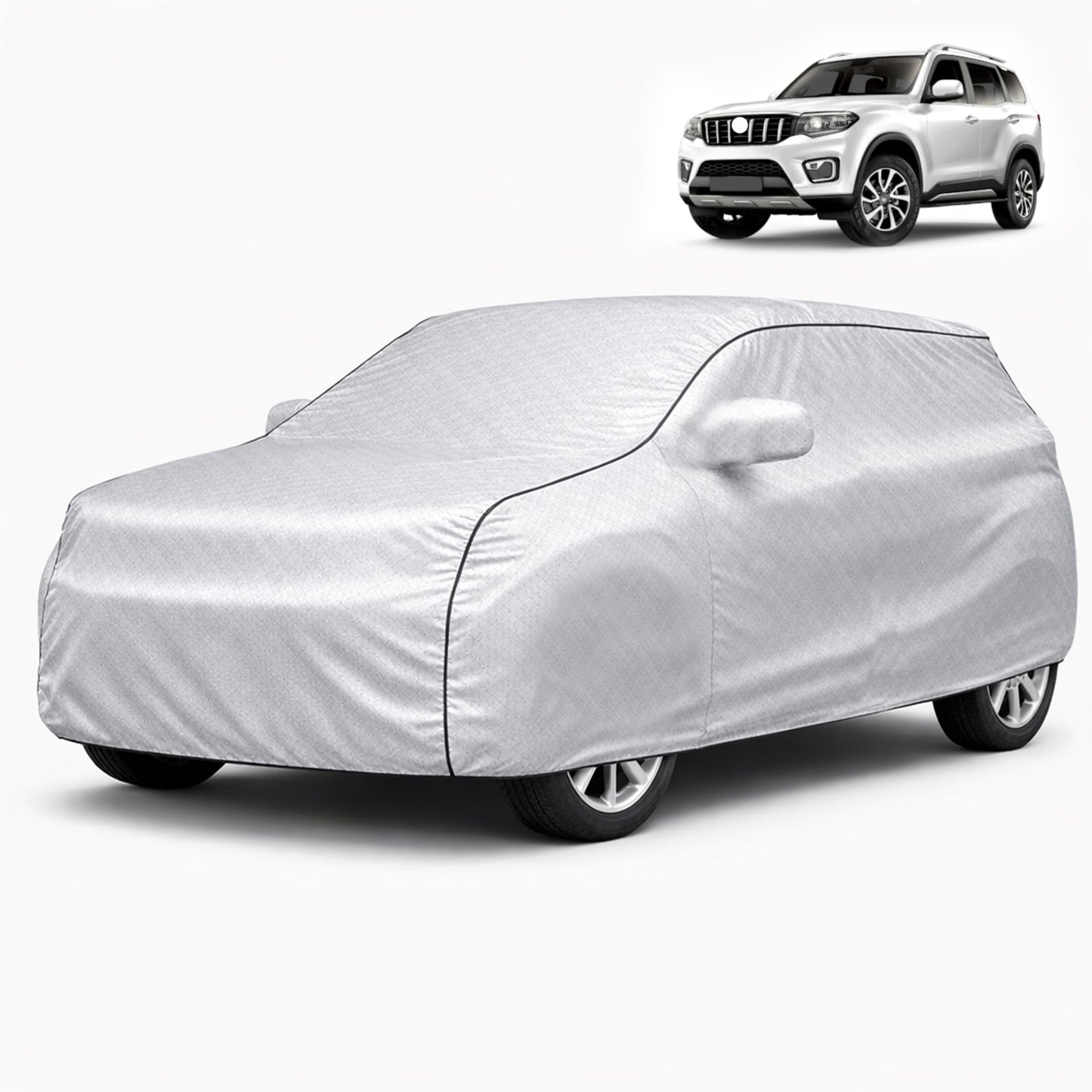 Autofy  SilverTech Car Coverfor Mahendra Scorpio N [Year 2022 Onwards]