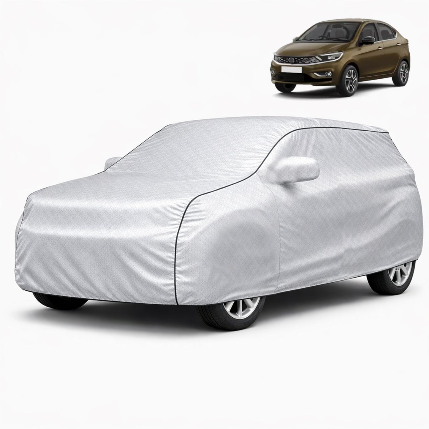 Autofy  SilverTech Car Coverfor Tata Tigor [Year 2017 Onwards]
