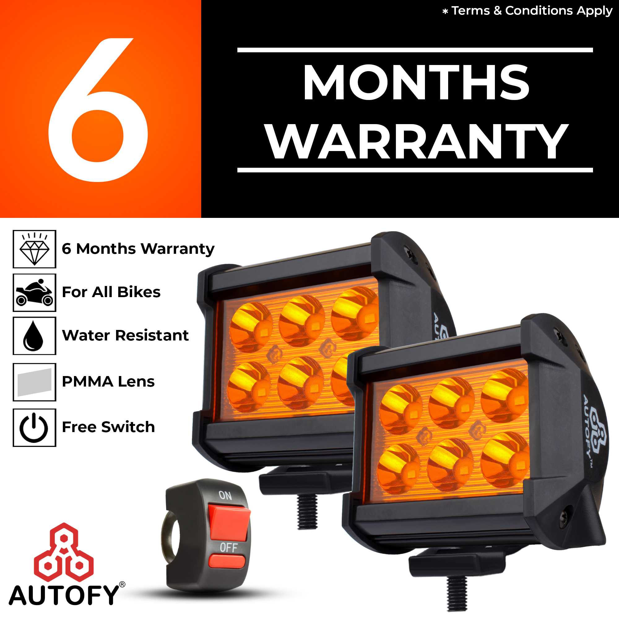 OTOROYS 6 Months Warranty Led Bar/Fog Light/Work Light Bar 24 LED