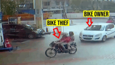 Bike thieves caught in front of bike owner: Busted