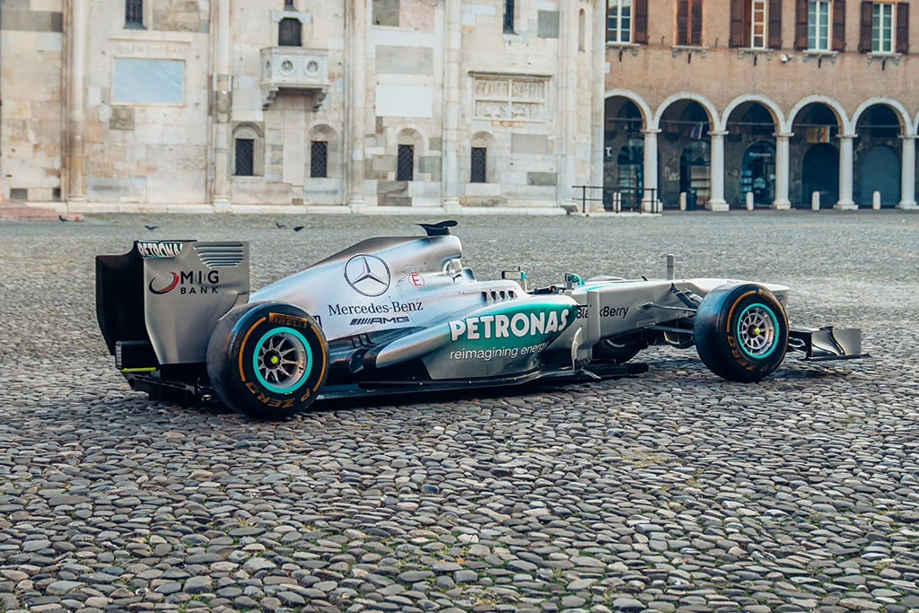 Lewis Hamilton’s 2013 Mercedes F1 car auctioned off for a staggering $18.8 million!